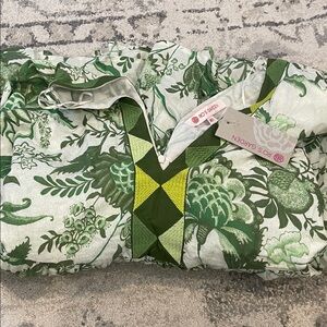 Ro’s Garden Green Floral Maxi Dress